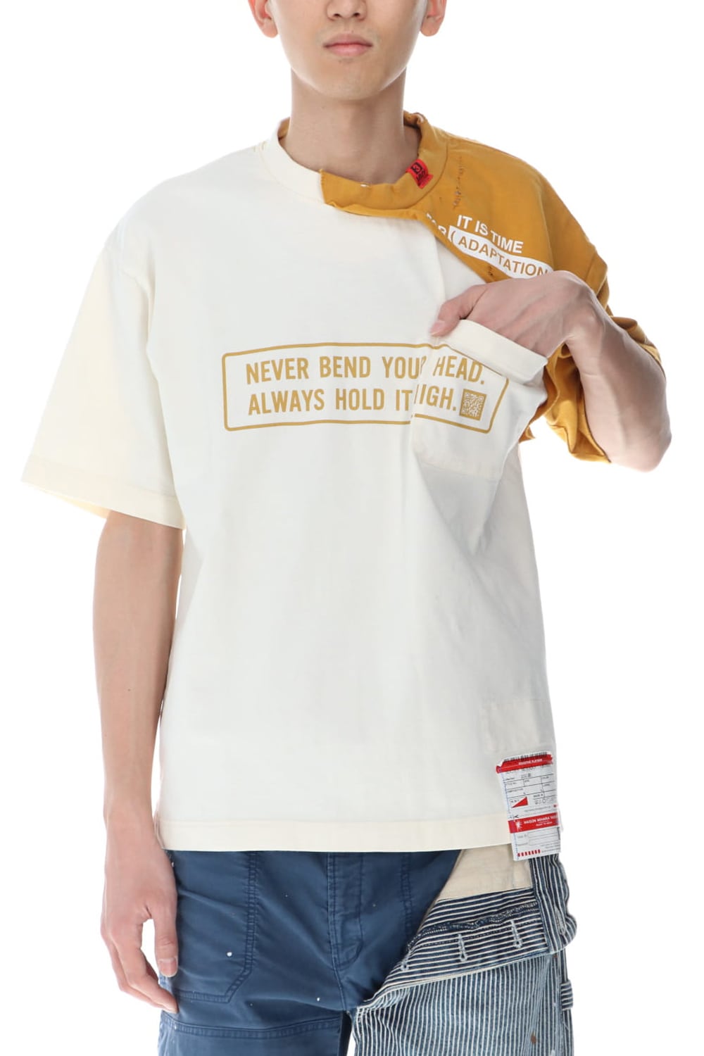 パートリー ダブル Tシャツ White