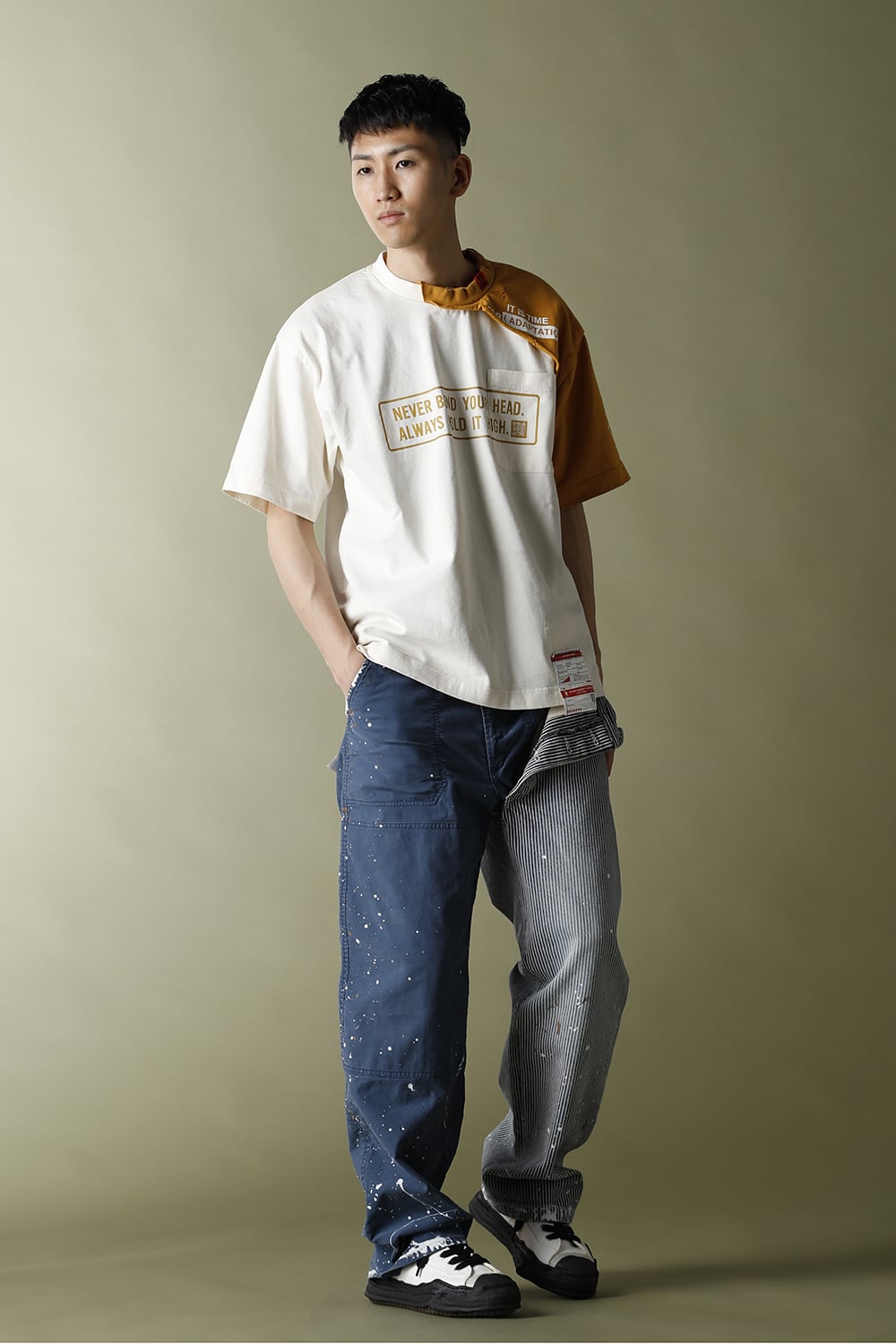 パートリー ダブル Tシャツ White