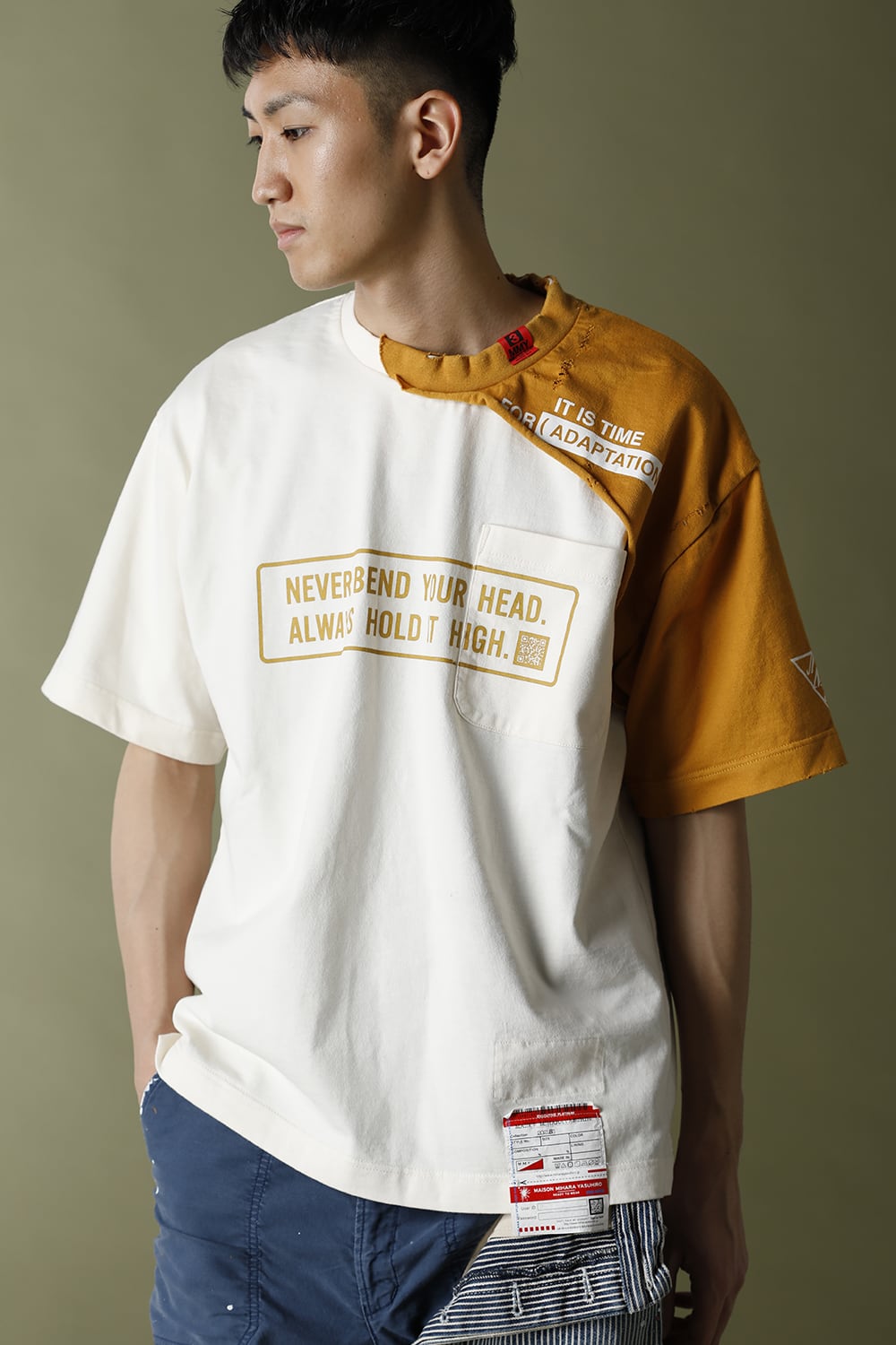 パートリー ダブル Tシャツ White