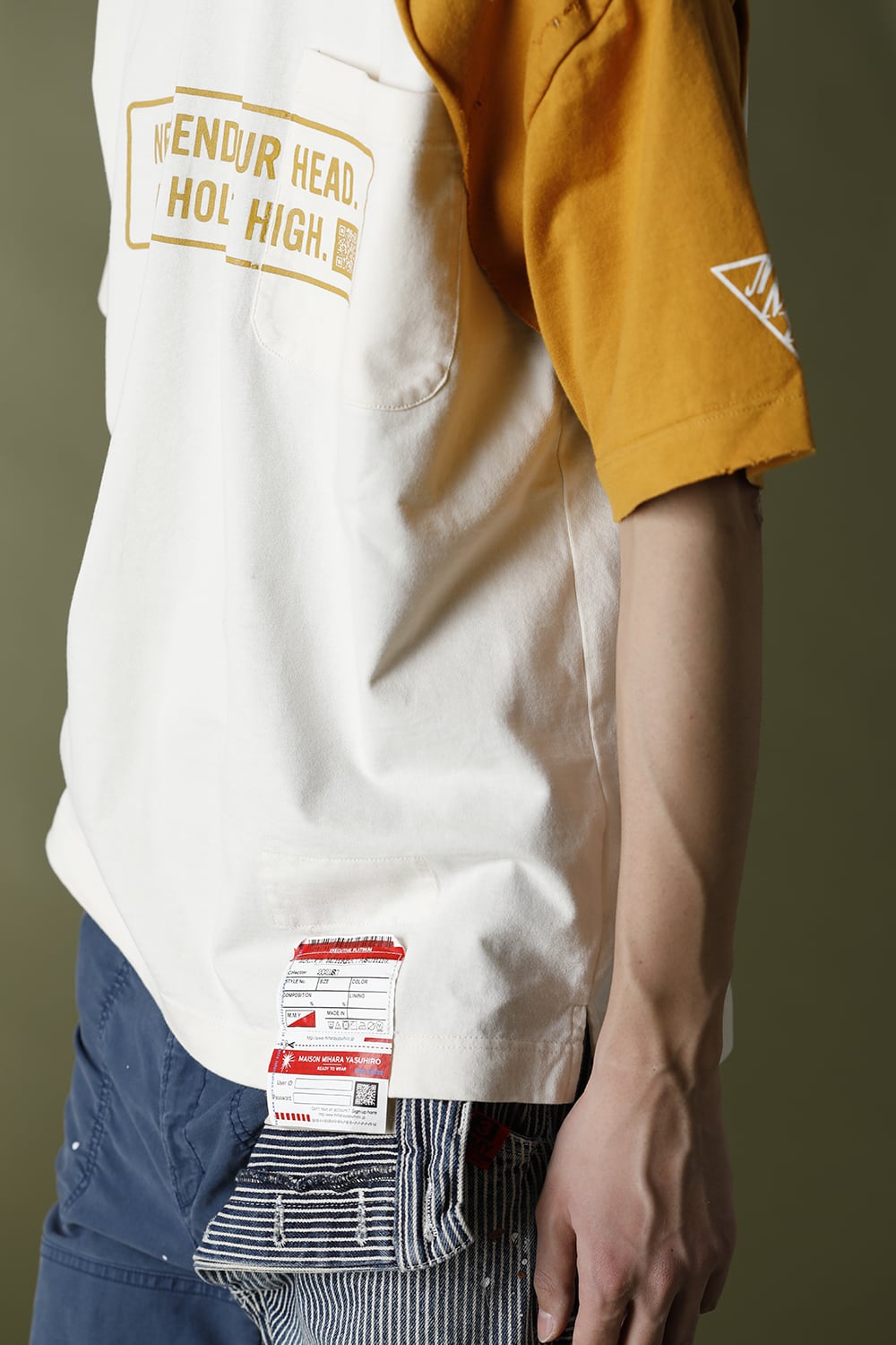 パートリー ダブル Tシャツ White