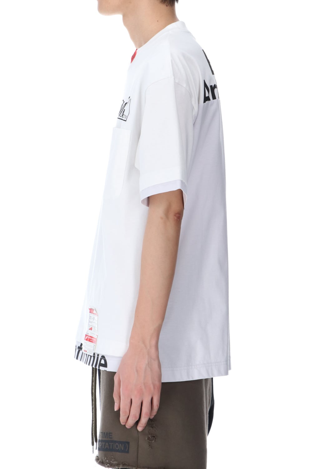 Layerd T-shirt White