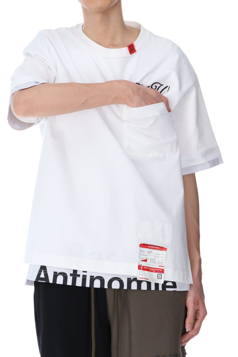 Layerd T-shirt White