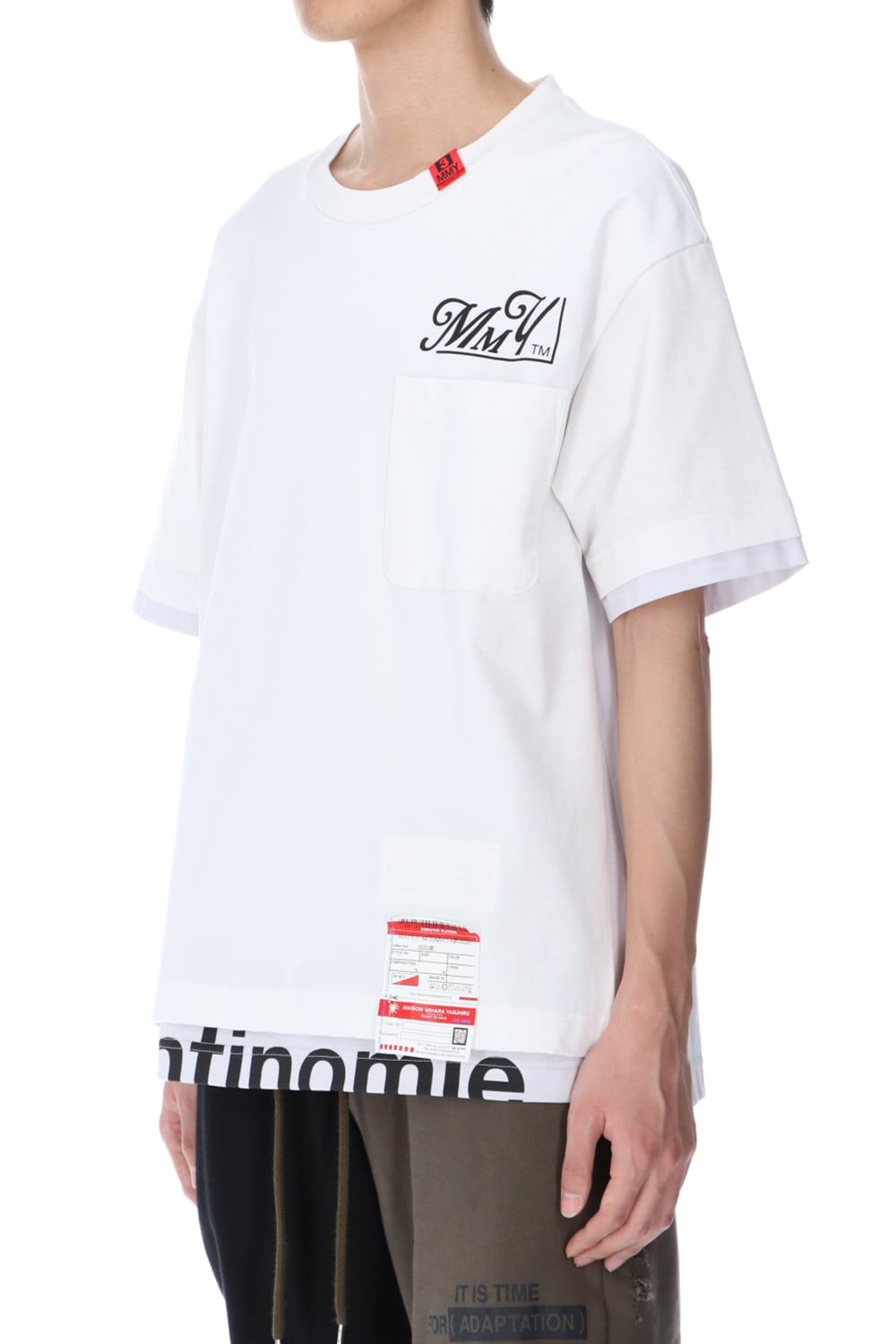 Layerd T-shirt White