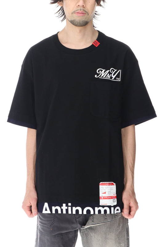 Layerd T-shirt Black