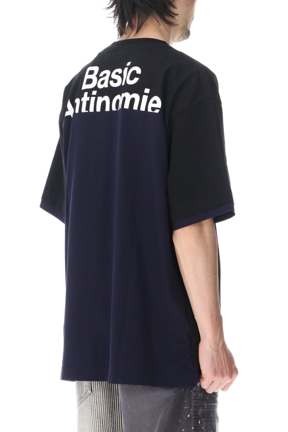 Layerd T-shirt Black