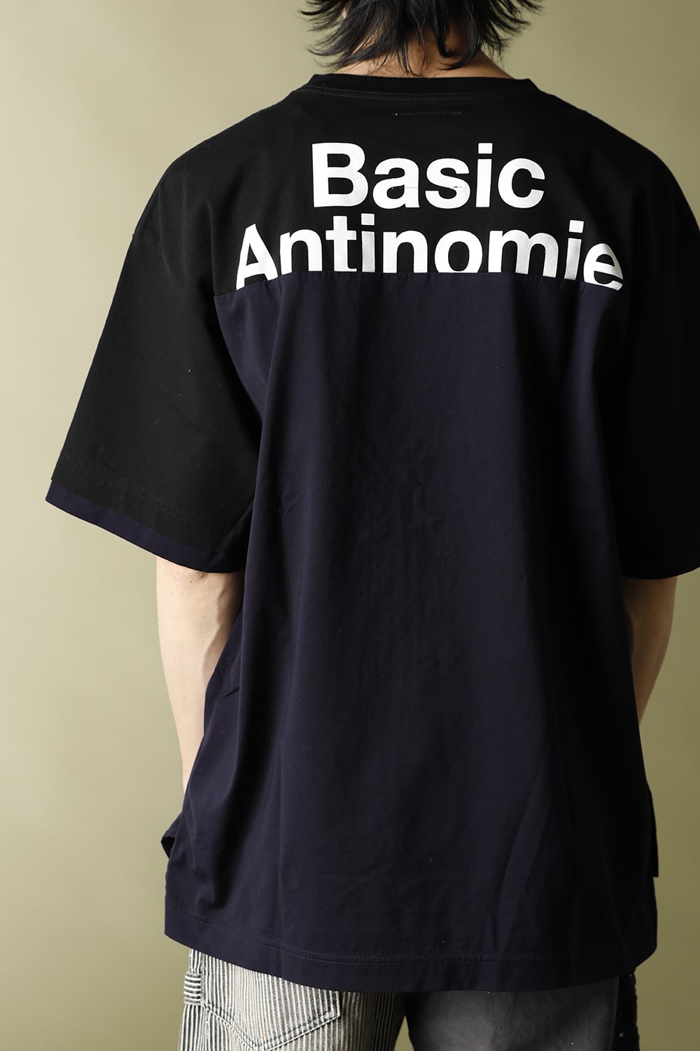 Layerd T-shirt Black