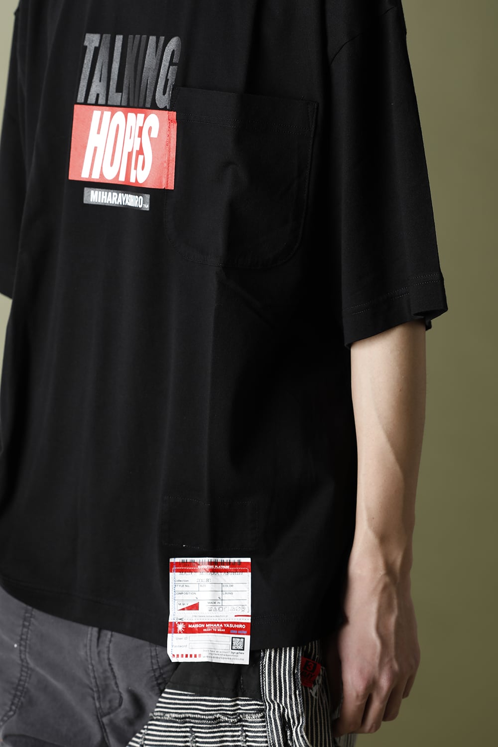 HOPES printed T-shirt Black