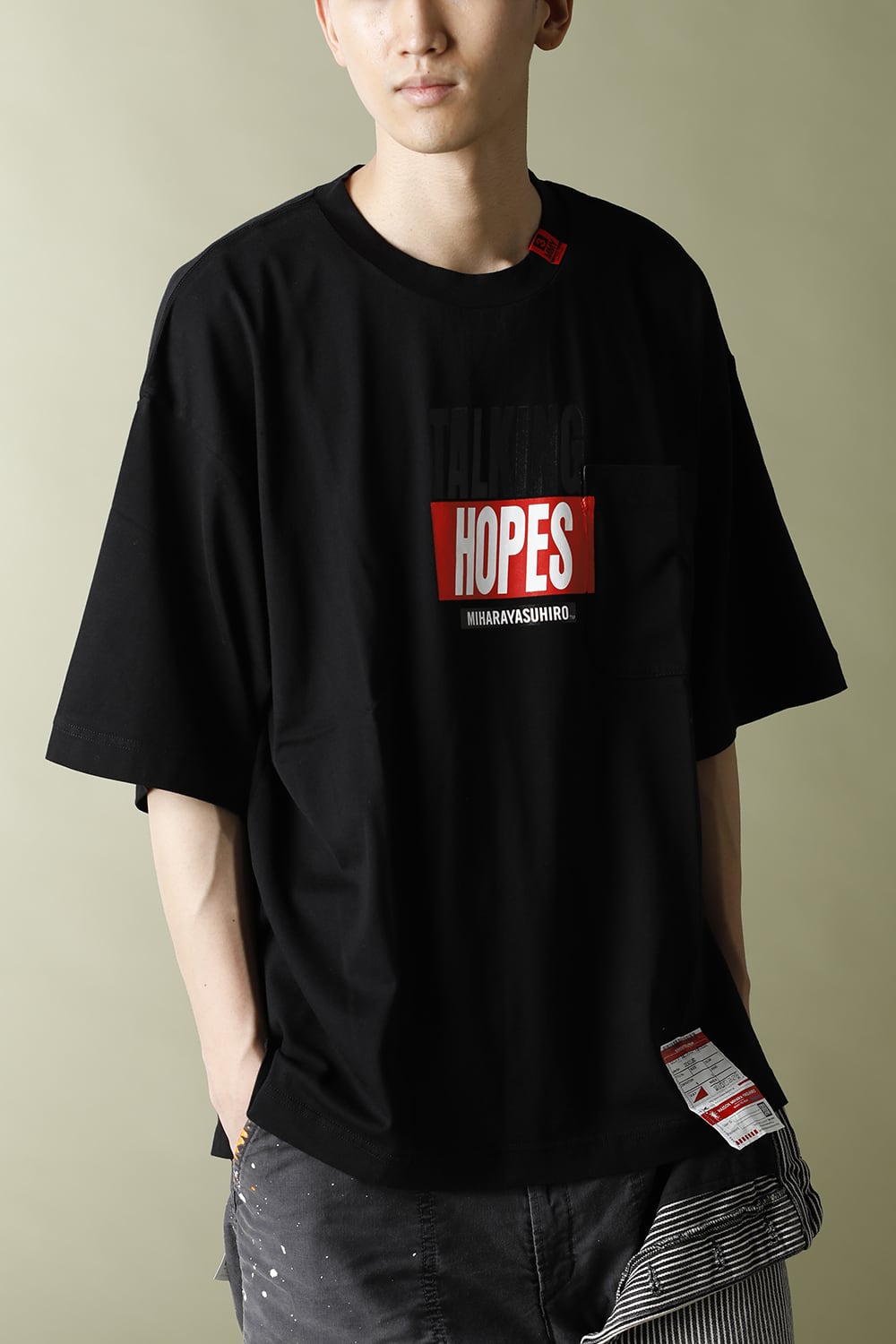 HOPES printed T-shirt Black