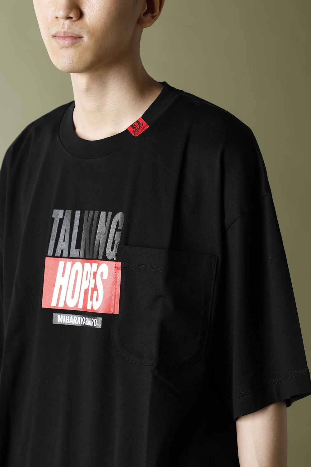 HOPES printed T-shirt Black