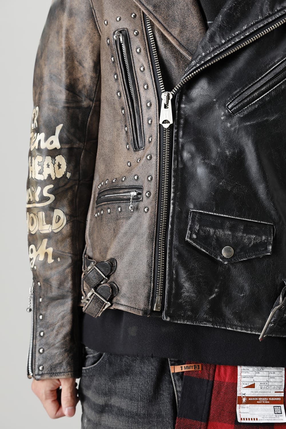 Painted Biker Jacket