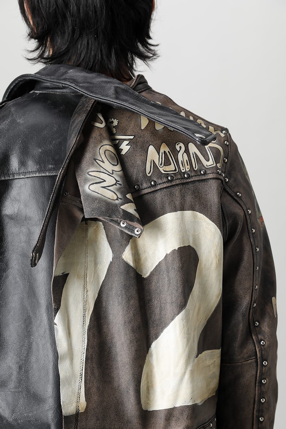Painted Biker Jacket