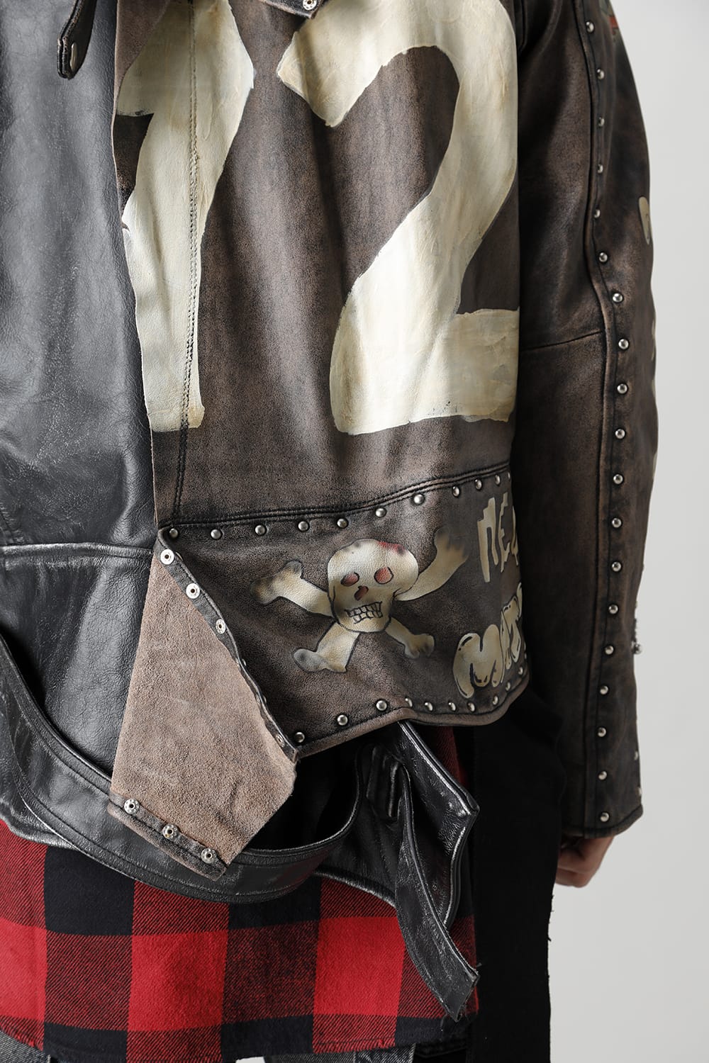 Painted Biker Jacket