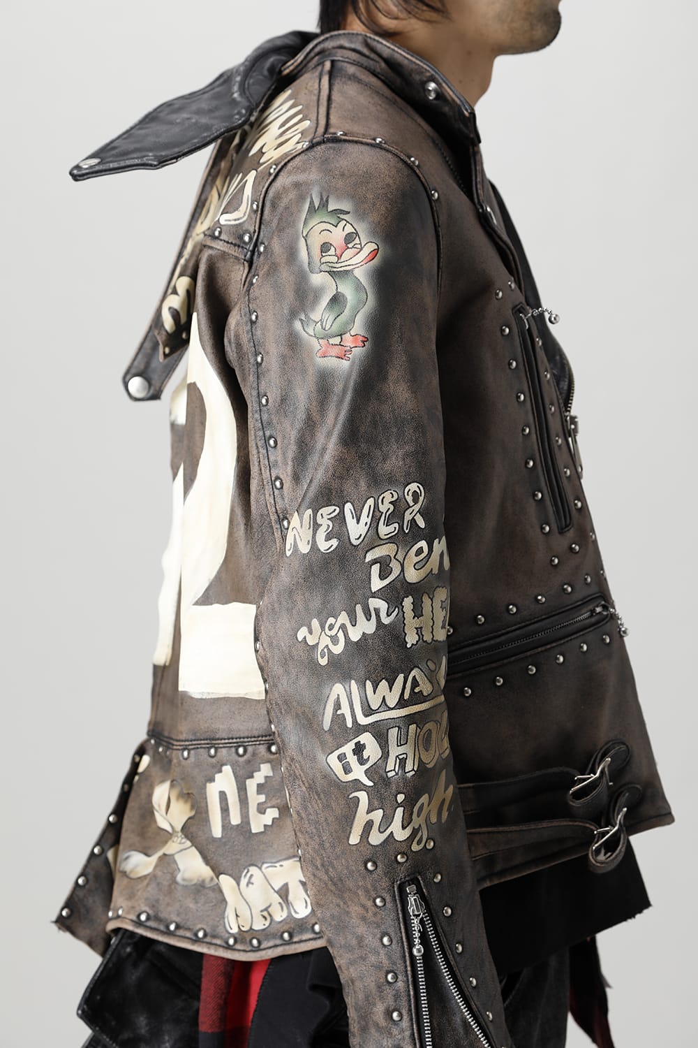 Painted Biker Jacket