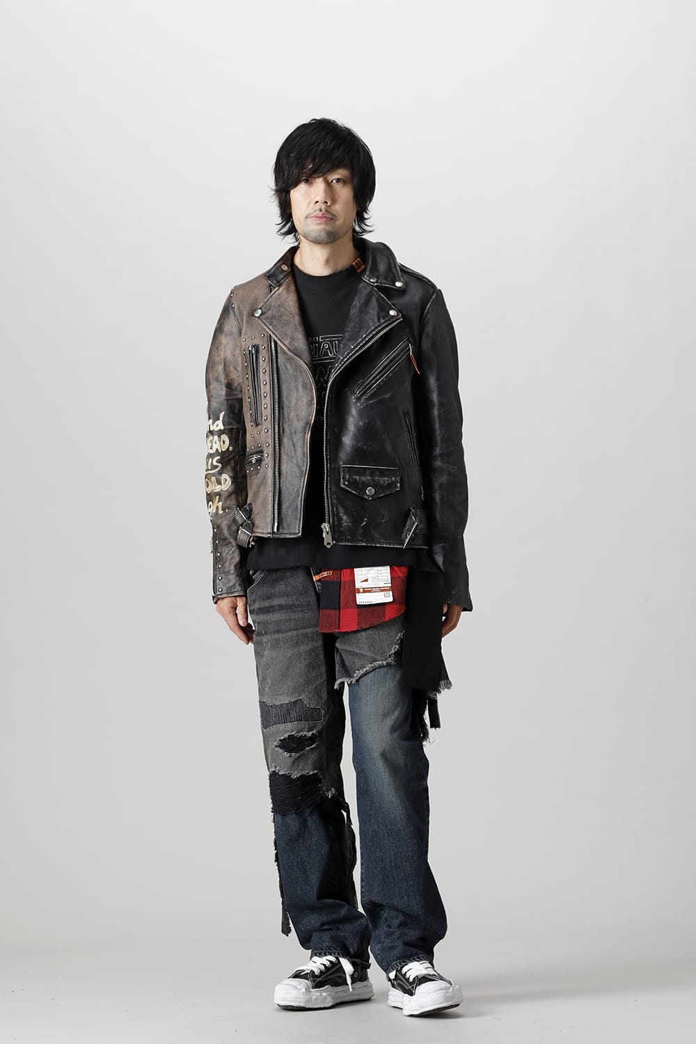 Painted Biker Jacket