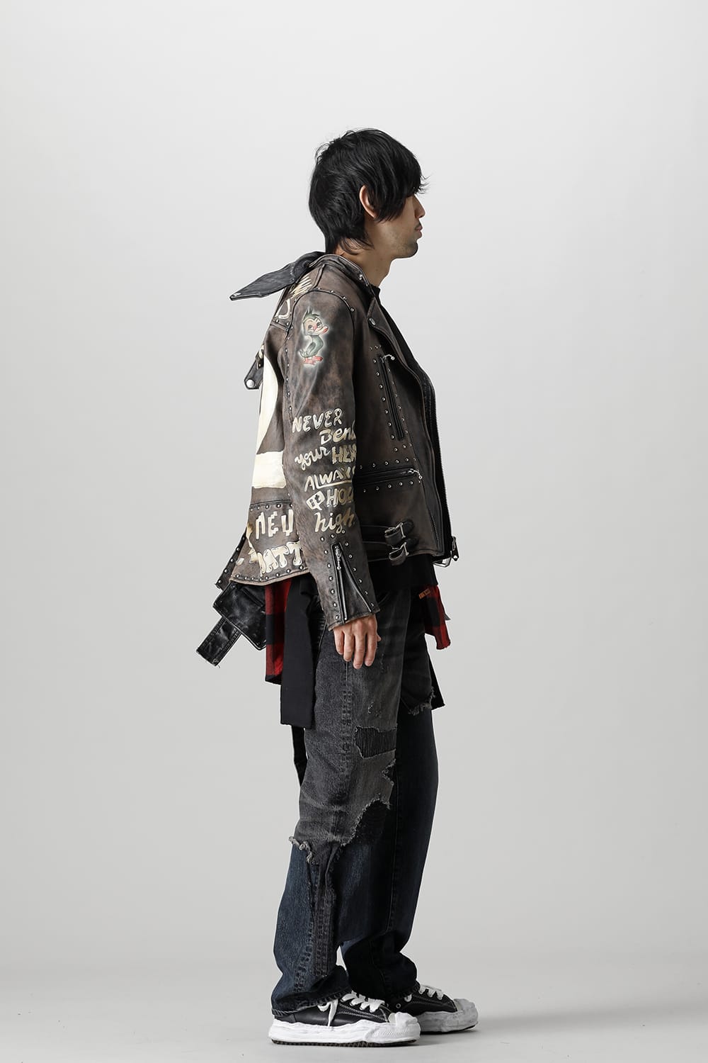 Painted Biker Jacket