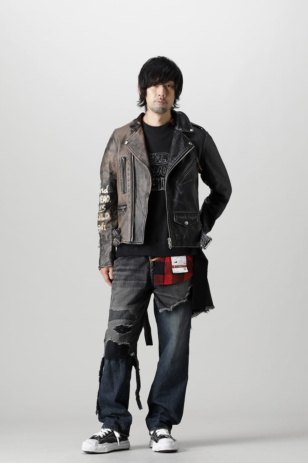 Painted Biker Jacket