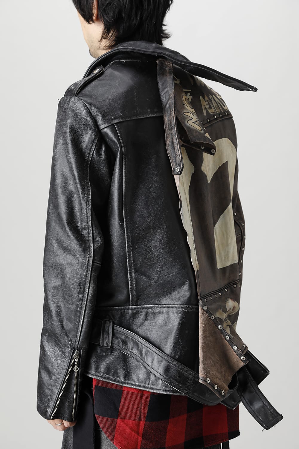 Painted Biker Jacket