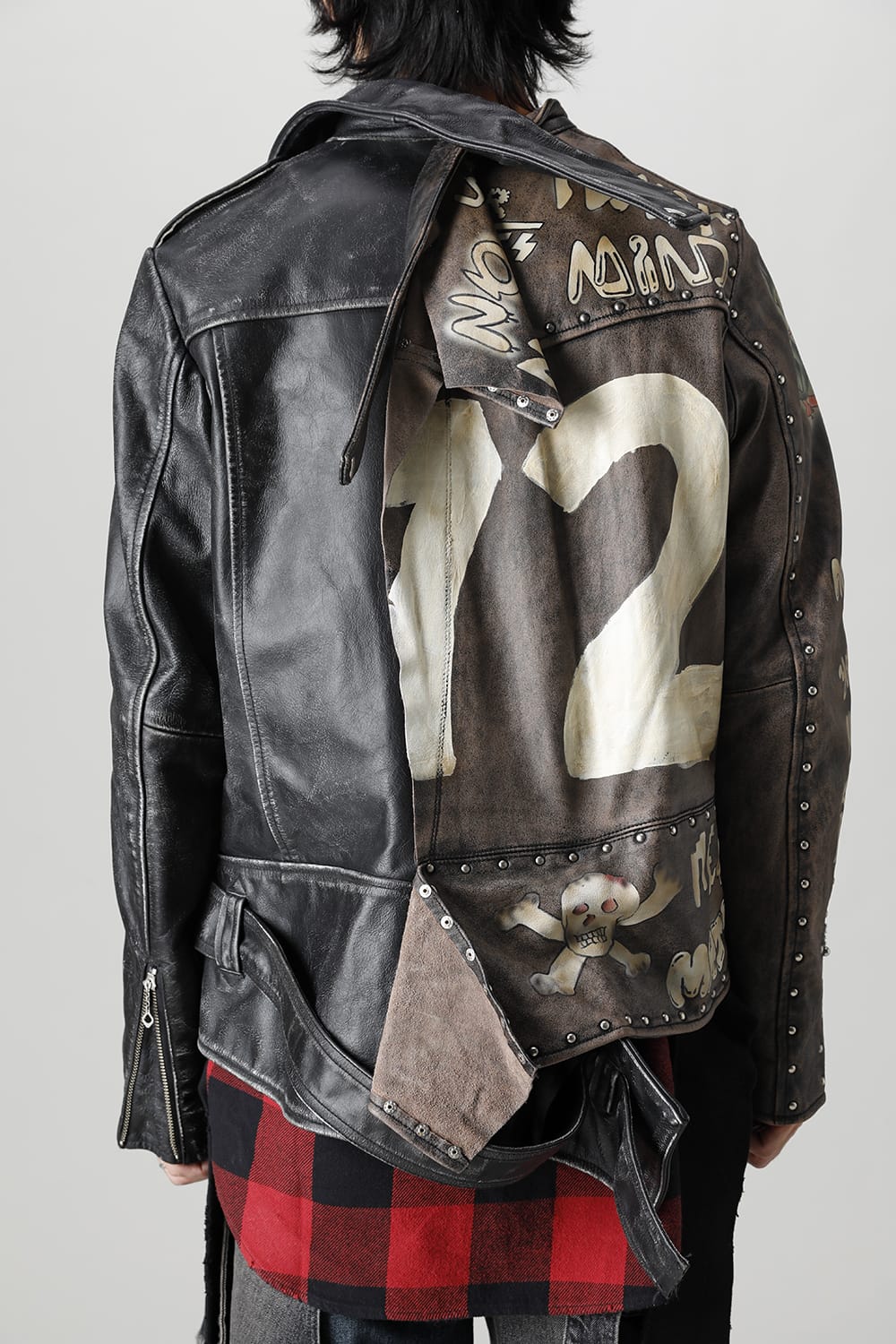 Painted Biker Jacket