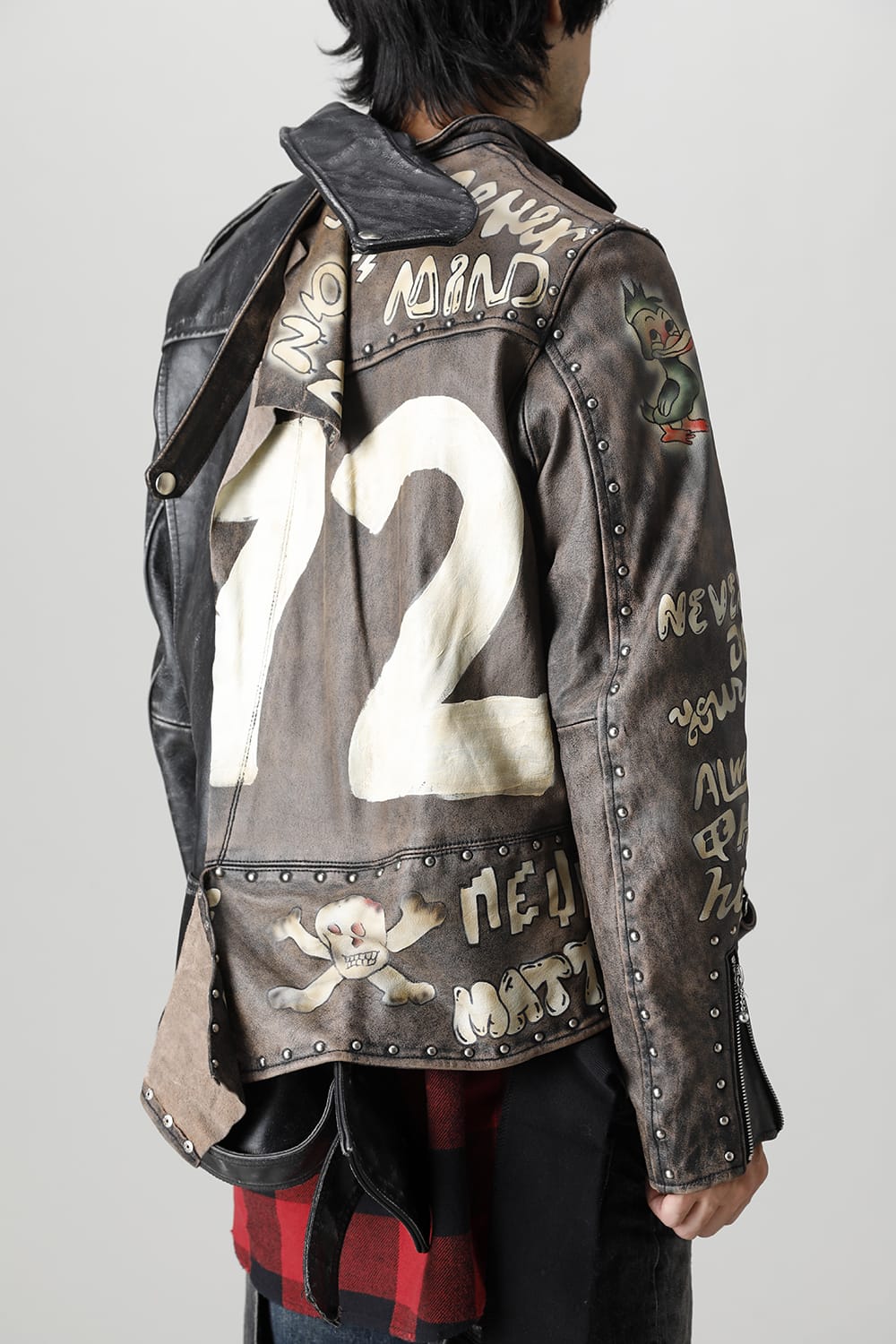Painted Biker Jacket