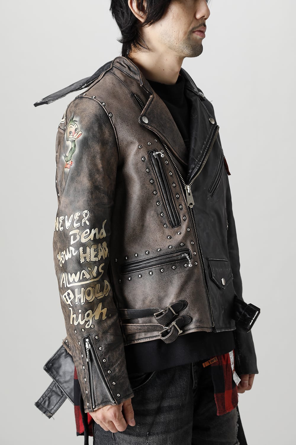 Painted Biker Jacket