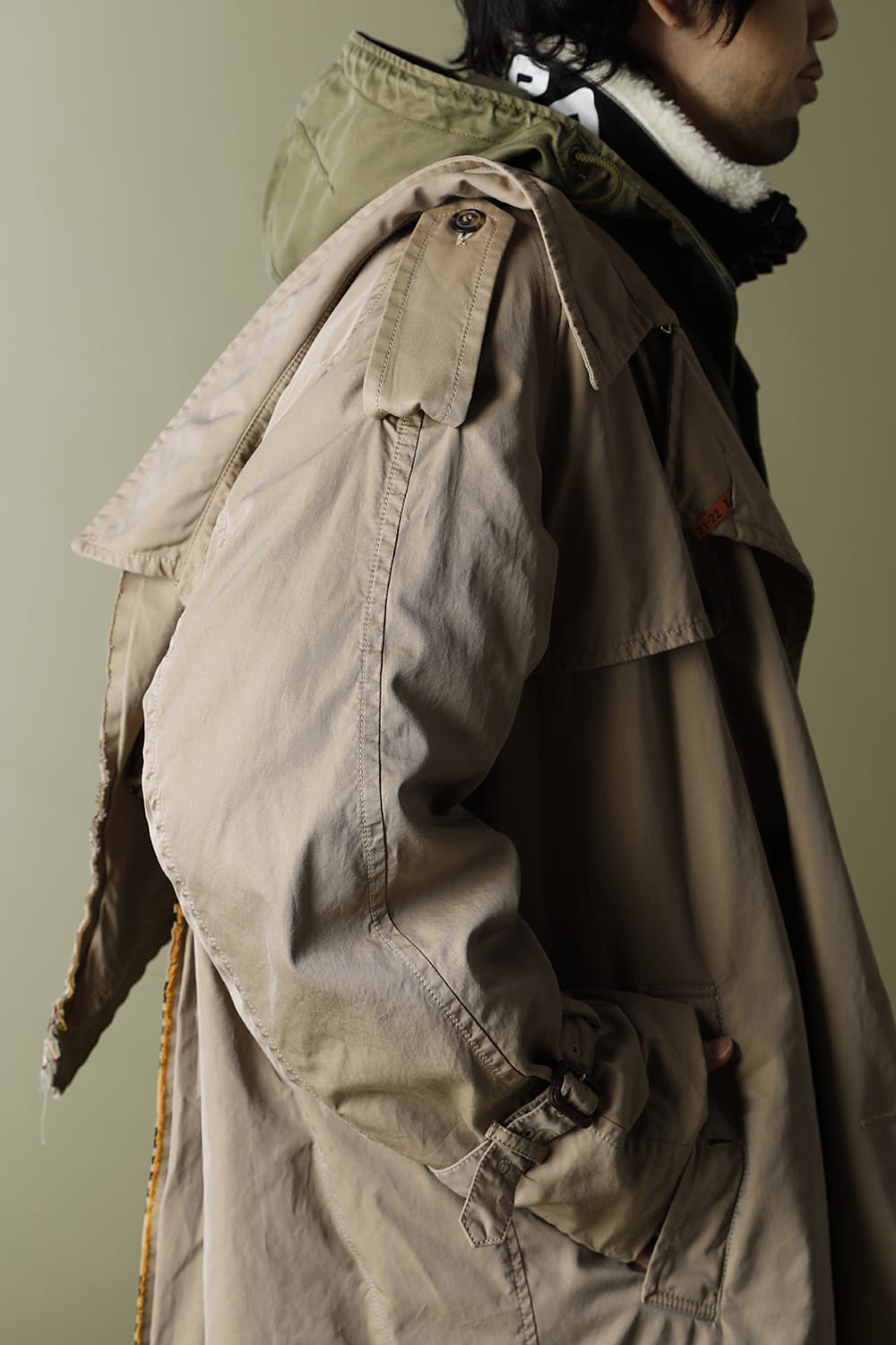 Single Drape M-51 Parka