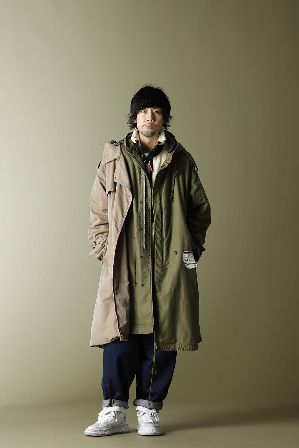 Single Drape M-51 Parka