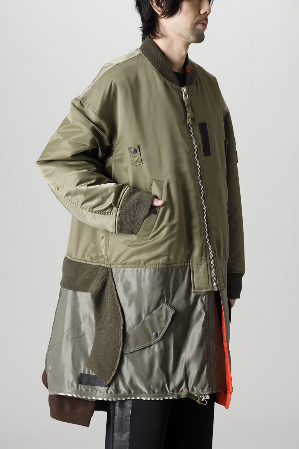 Deconstructed MA-1 Coat