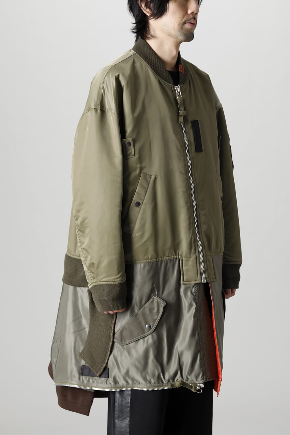 Deconstructed MA-1 Coat