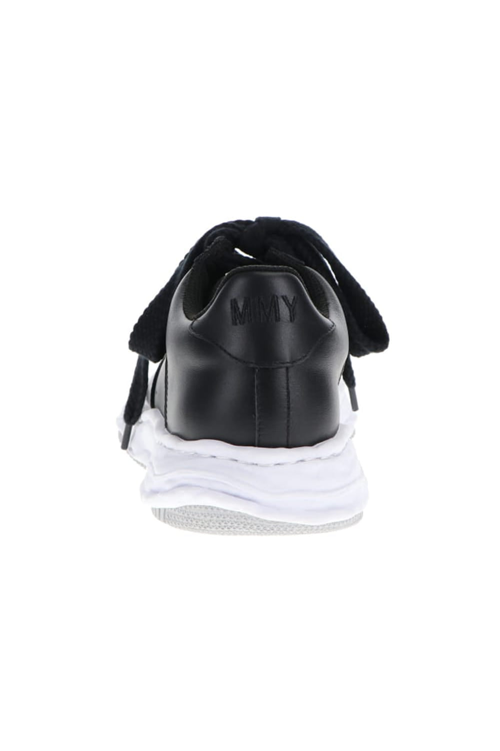 WAYNE low - original sole leather  Low-Top sneakers Black