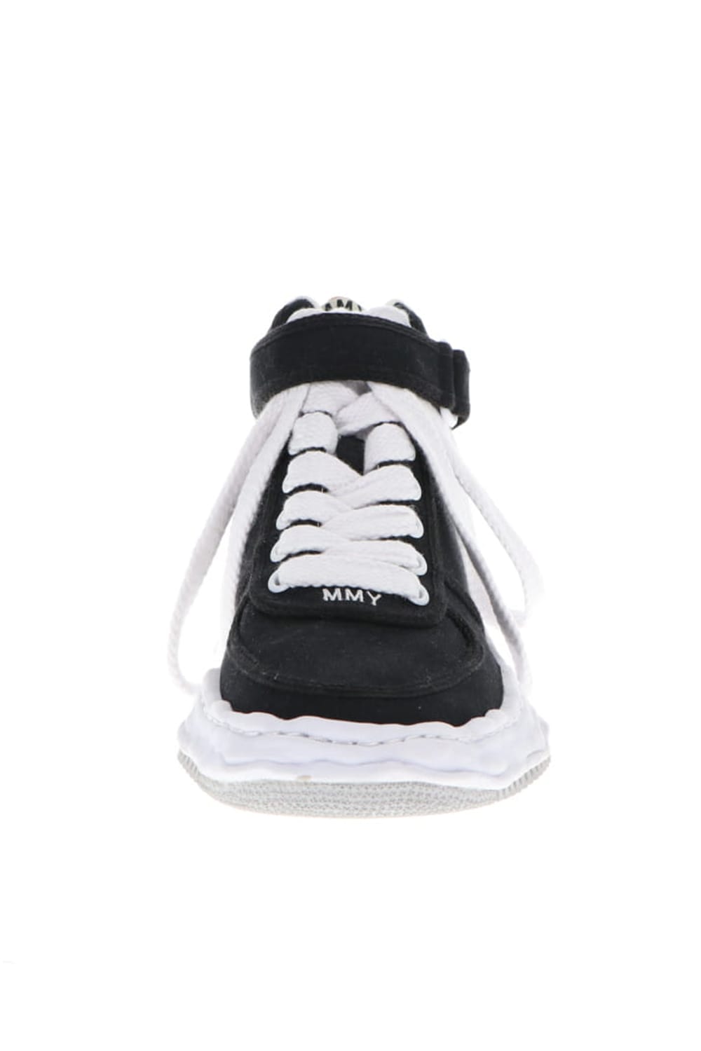 WAYNE high - original sole canvas High-Top sneakers Black