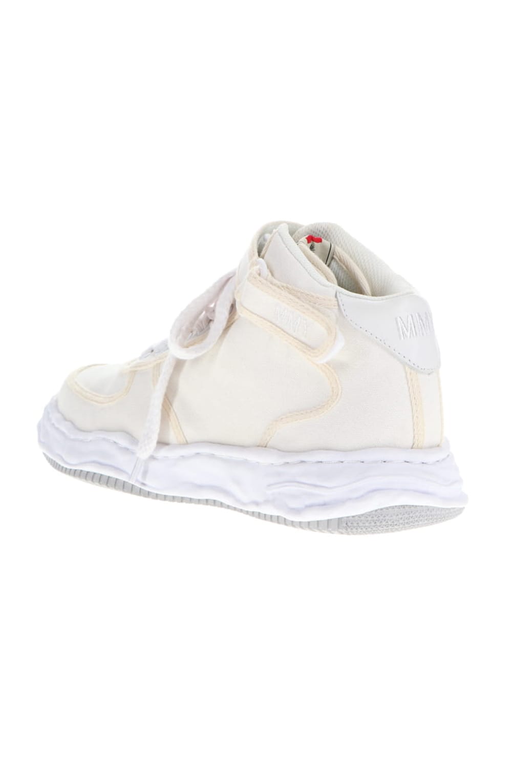 WAYNE high - original sole canvas High-Top sneakers White