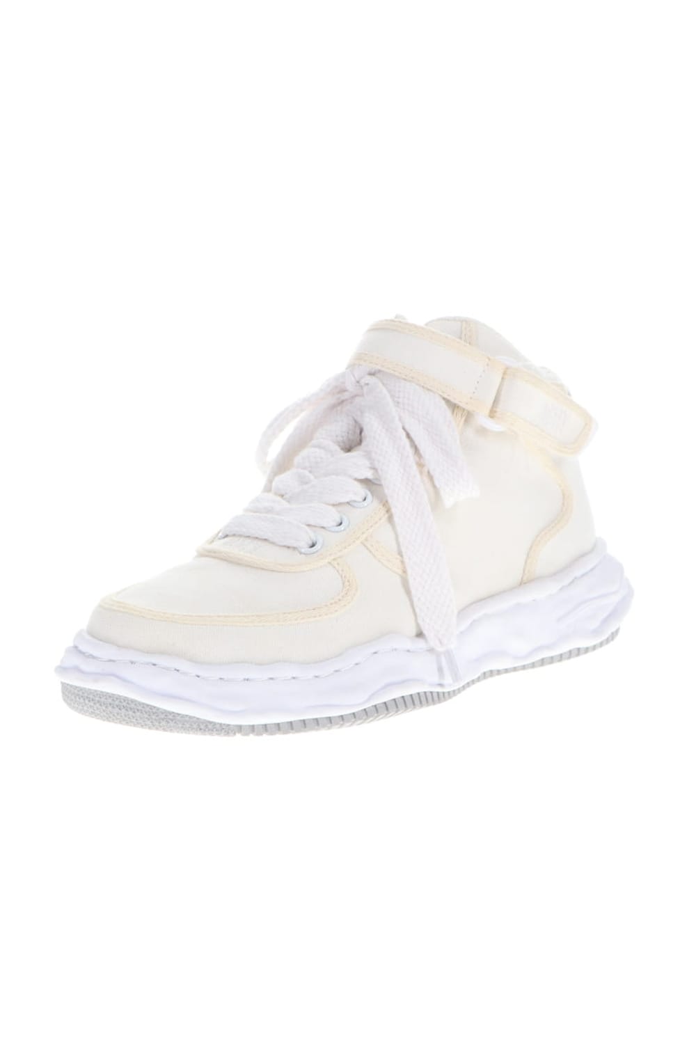 WAYNE high - original sole canvas High-Top sneakers White