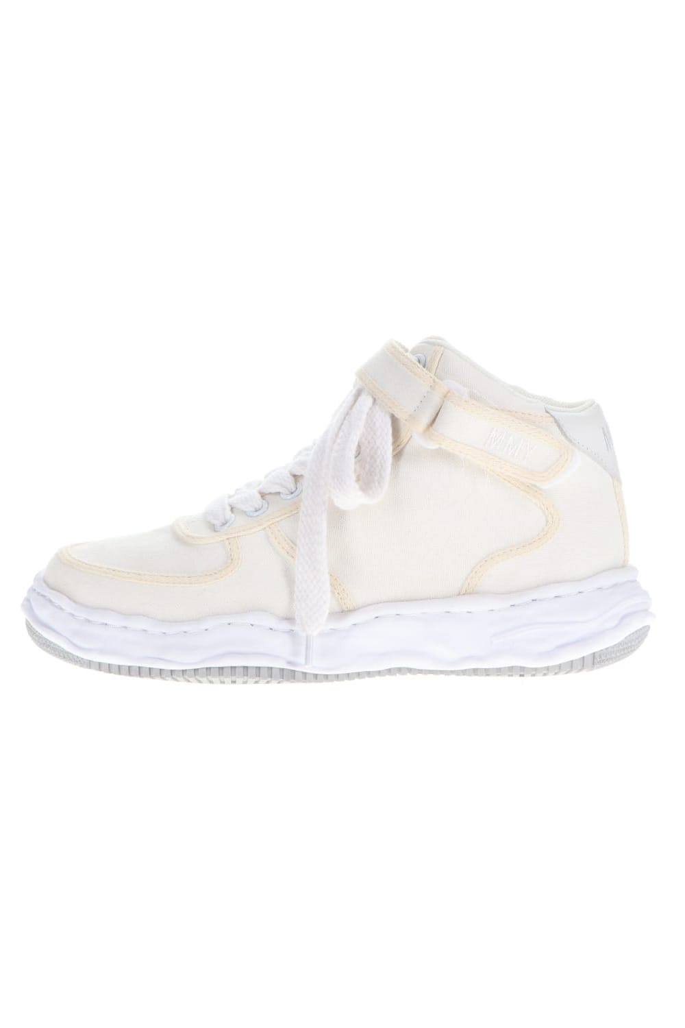 WAYNE high - original sole canvas High-Top sneakers White