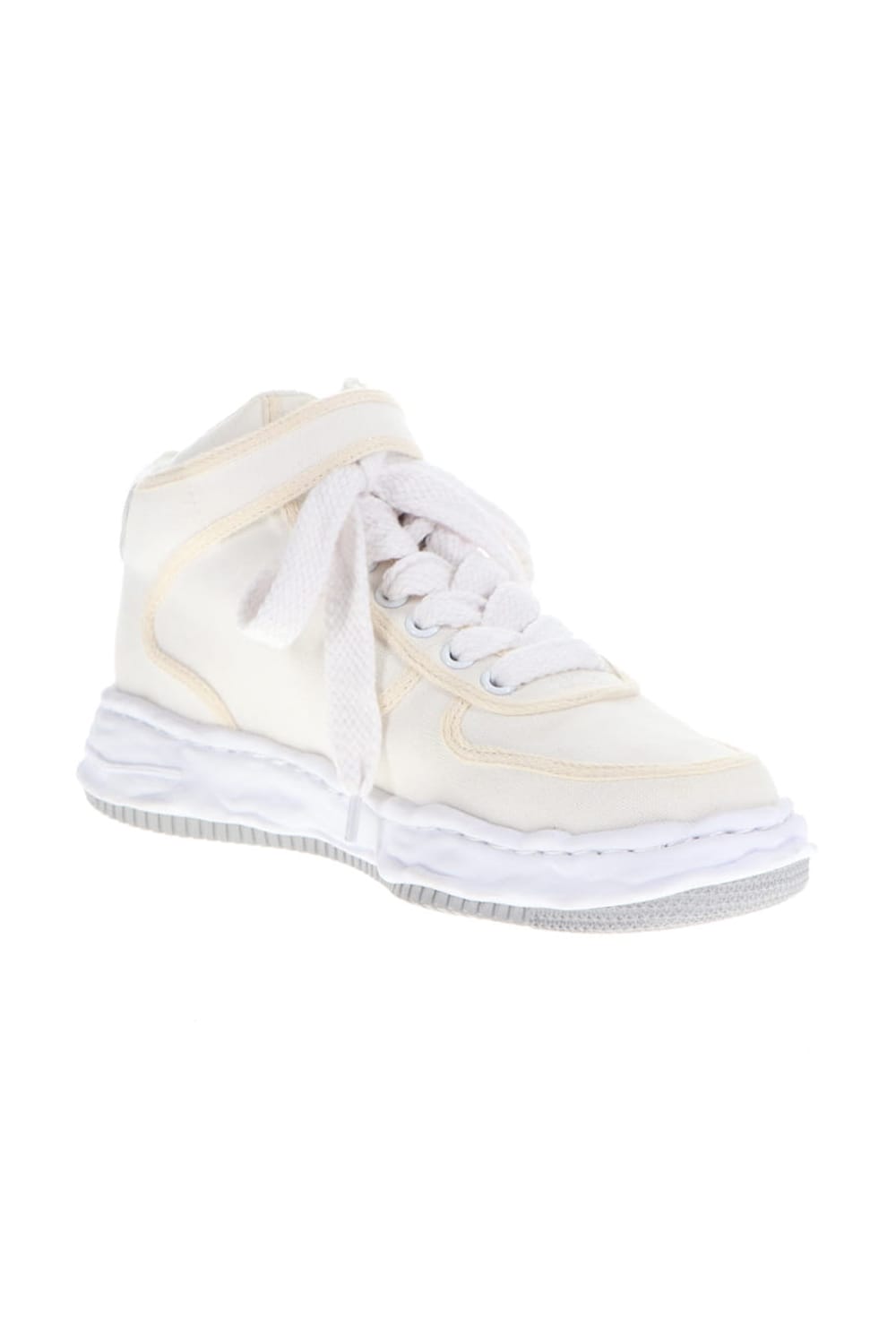 WAYNE high - original sole canvas High-Top sneakers White