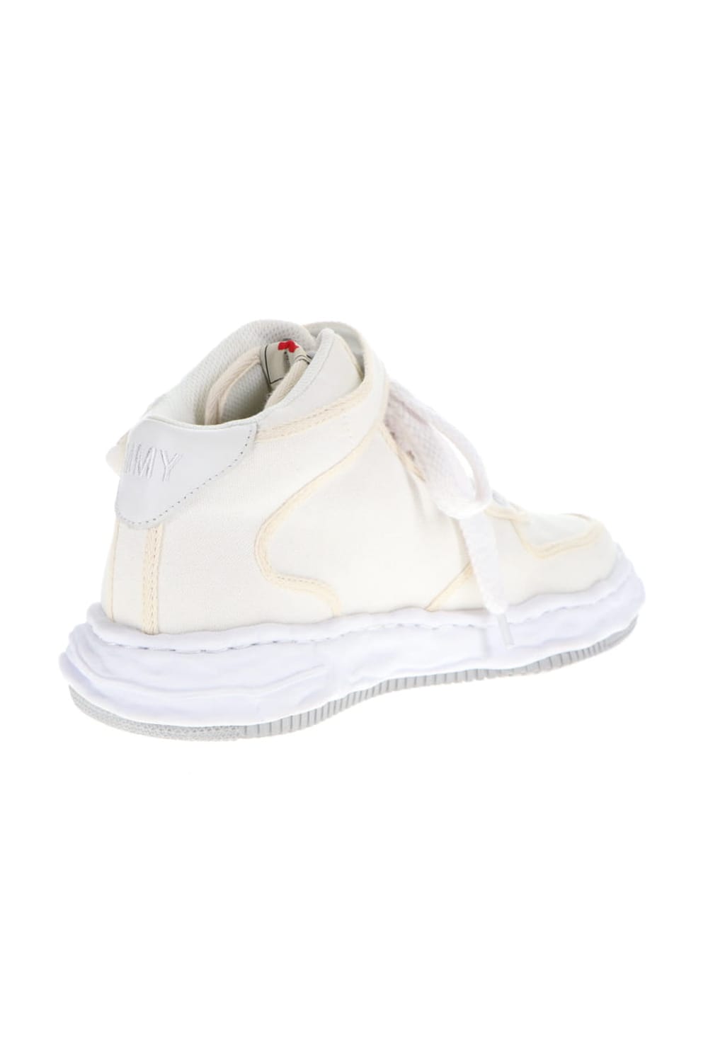 WAYNE high - original sole canvas High-Top sneakers White