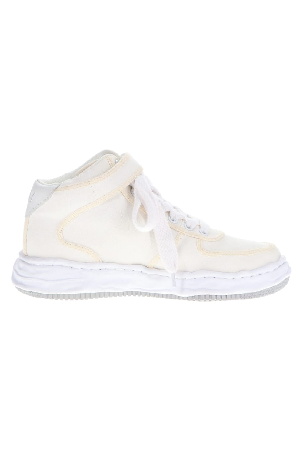 WAYNE high - original sole canvas High-Top sneakers White