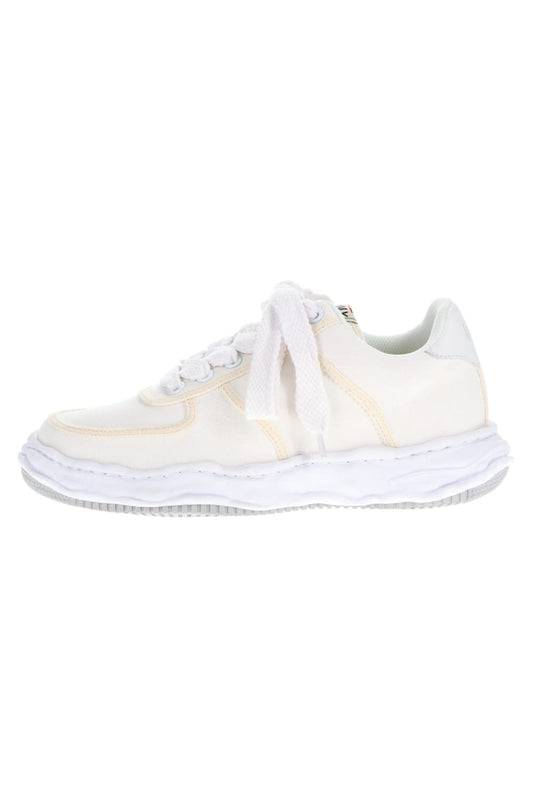 -WAYNE low- original sole canvas Low-Top sneakers White