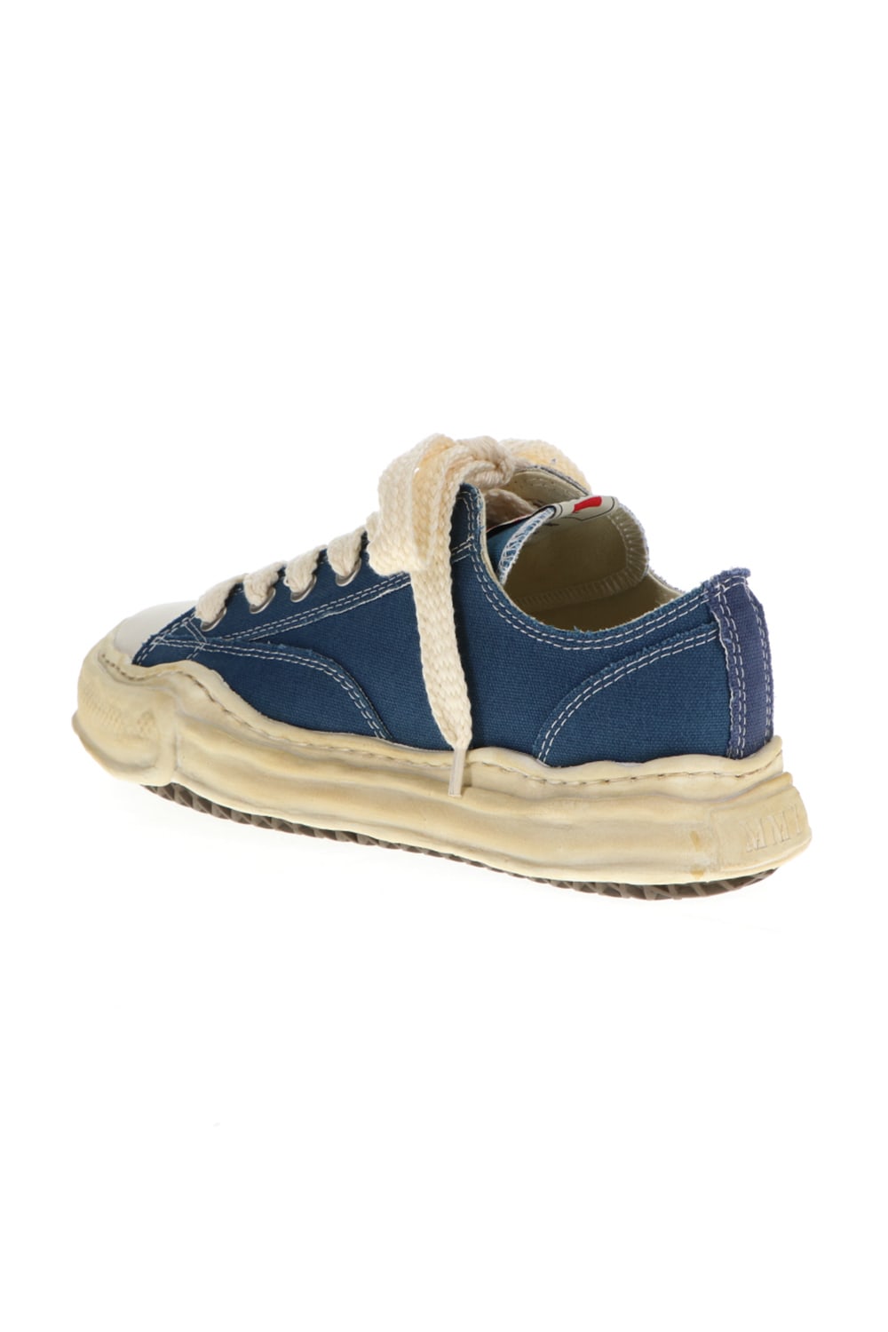 -PETERSON low- Over-dyed original sole canvas Low-Top sneakers Blue