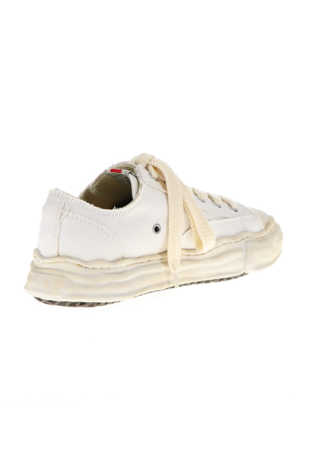 -PETERSON low- Over-dyed original sole canvas Low-Top sneakers White