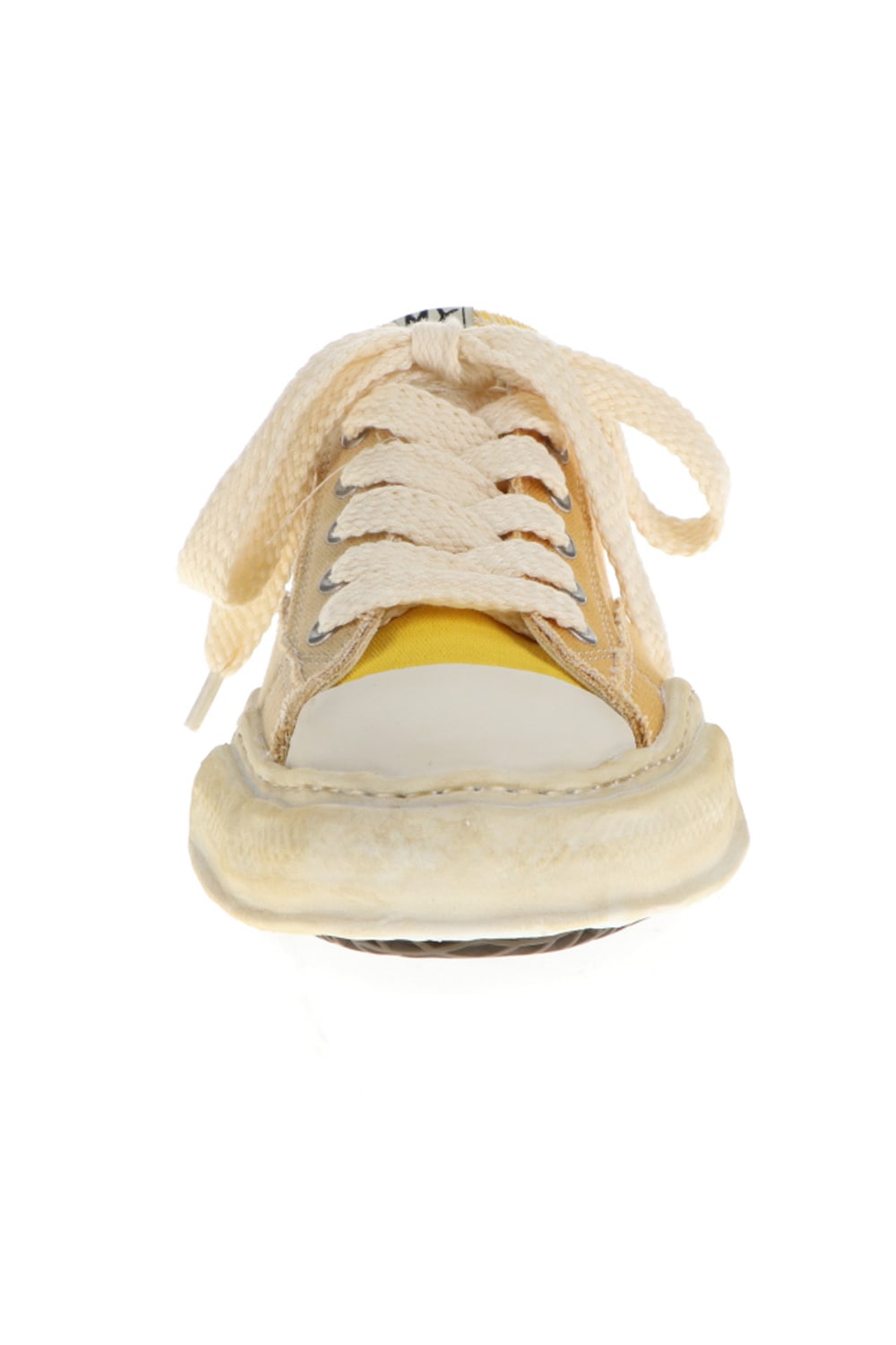 -PETERSON low- Over-dyed original sole canvas Low-Top sneakers Yellow