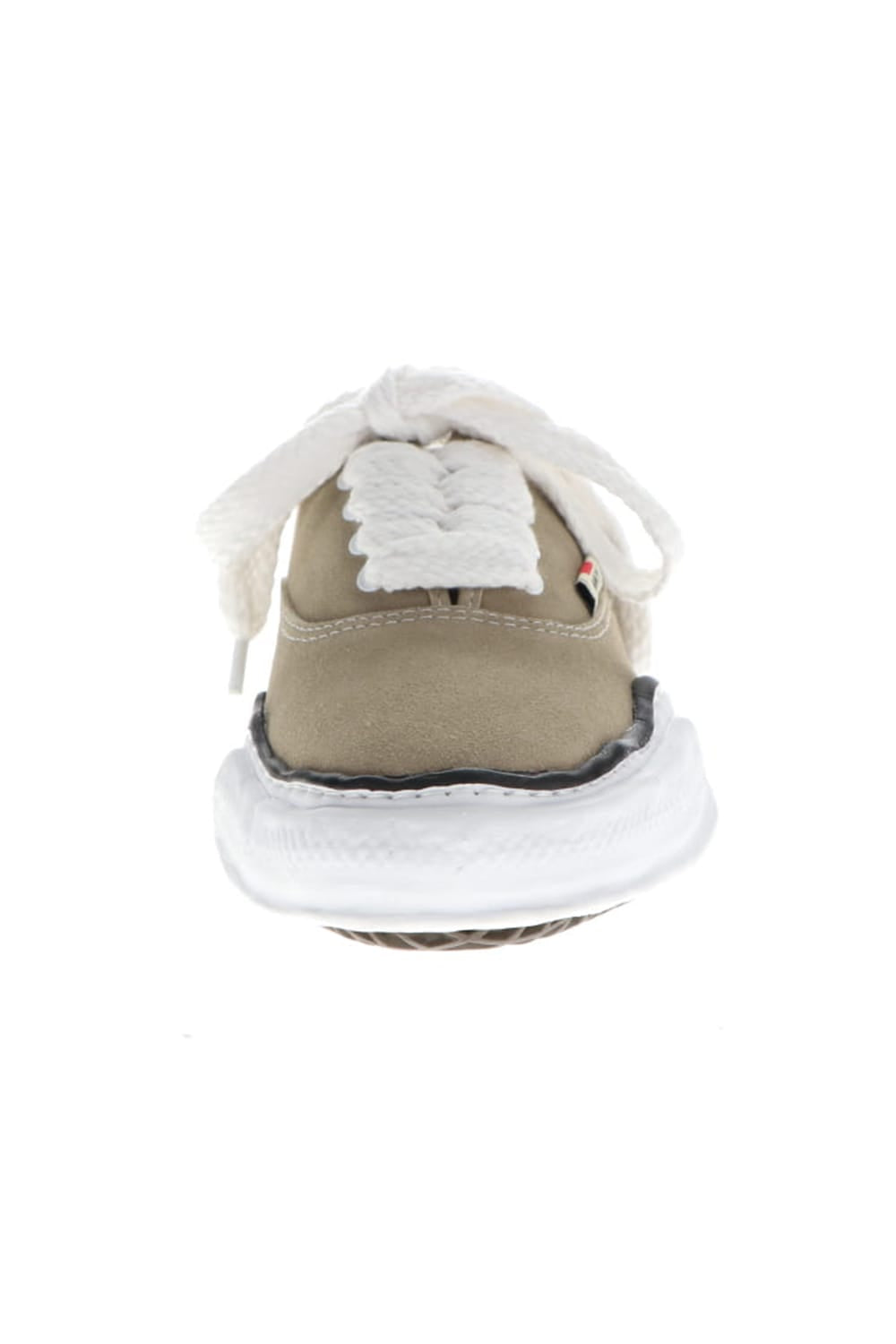 -BAKER- Original sole suede leather Low-Top sneakers Beige