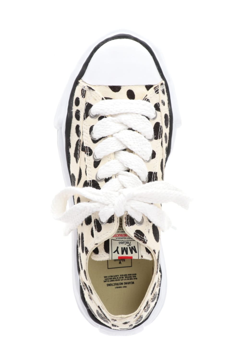 -PETERSON low- original sole ponyskin Low-Top sneakers Dalmatian