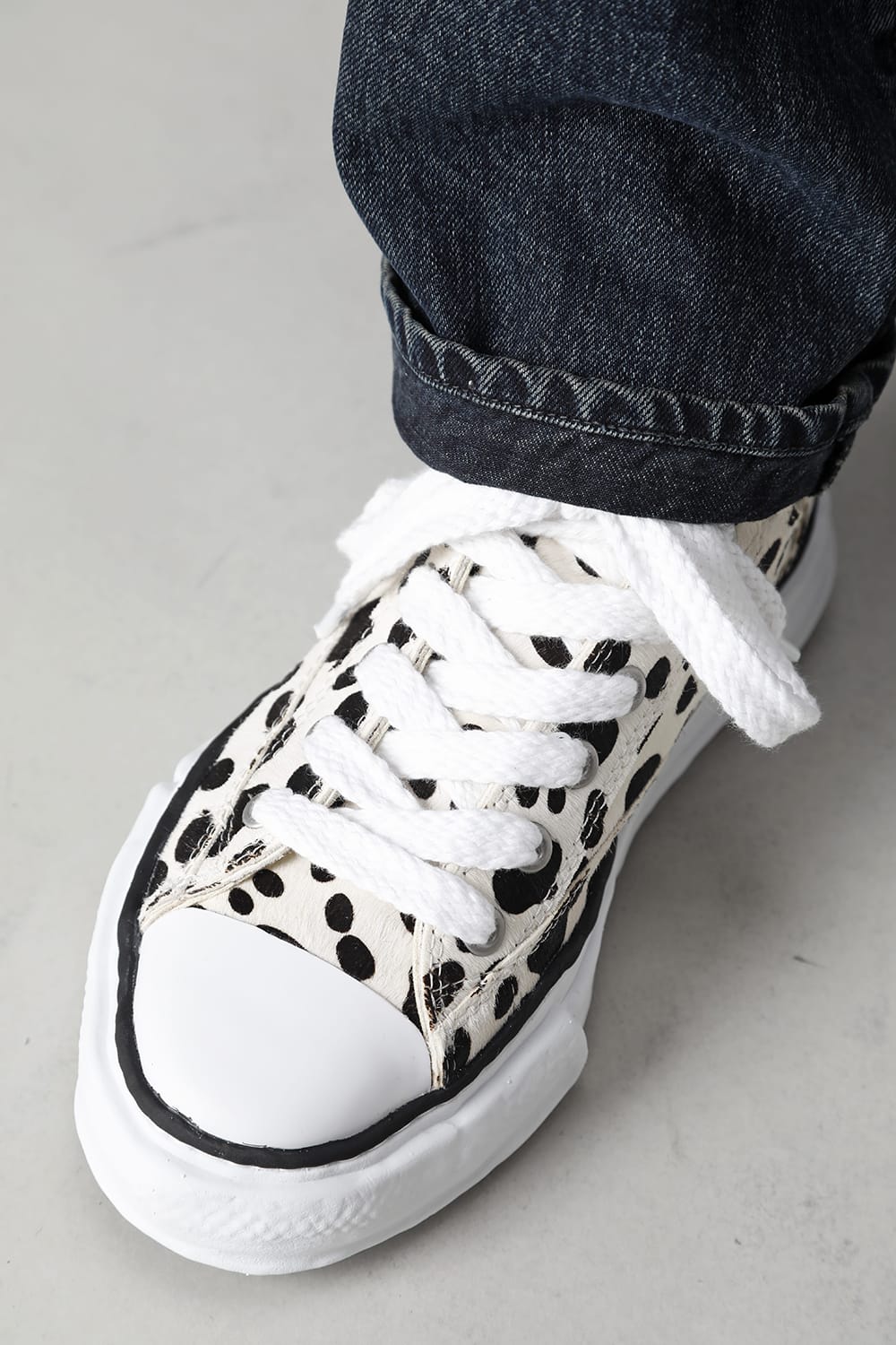 -PETERSON low- original sole ponyskin Low-Top sneakers Dalmatian