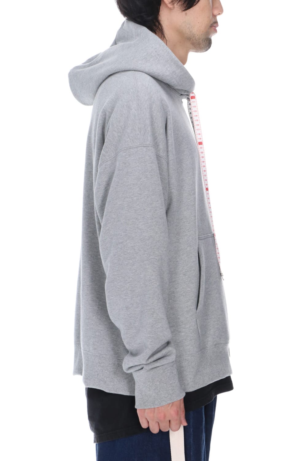 MmY embroideried hoodie Gray