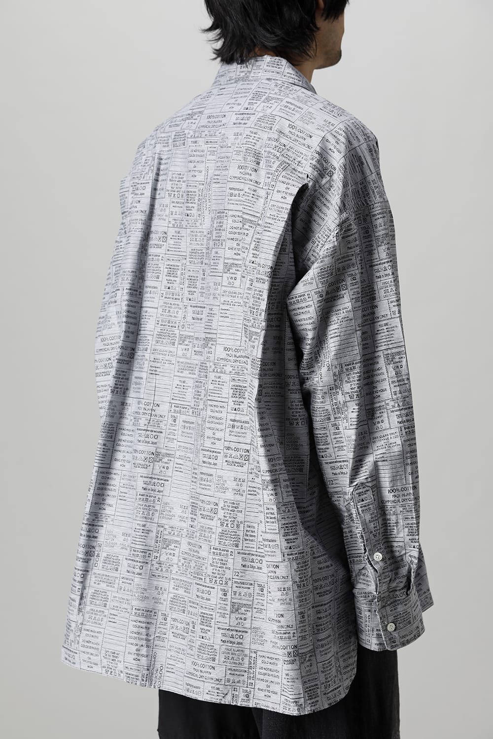 Care Label Jacquard Shirt