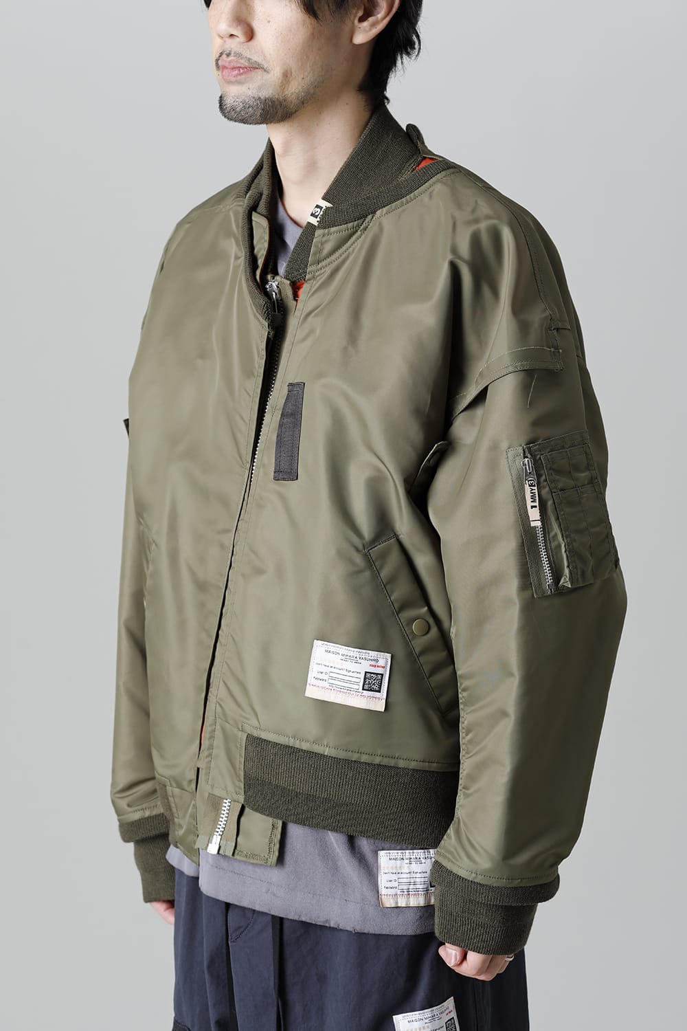 スライデット ピース MA-1 Khaki