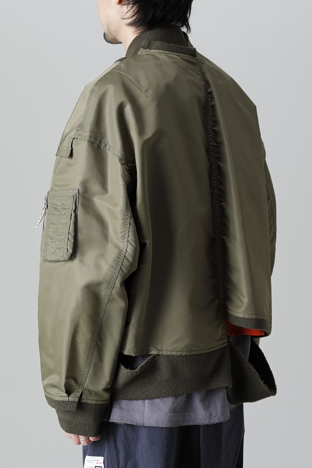 スライデット ピース MA-1 Khaki