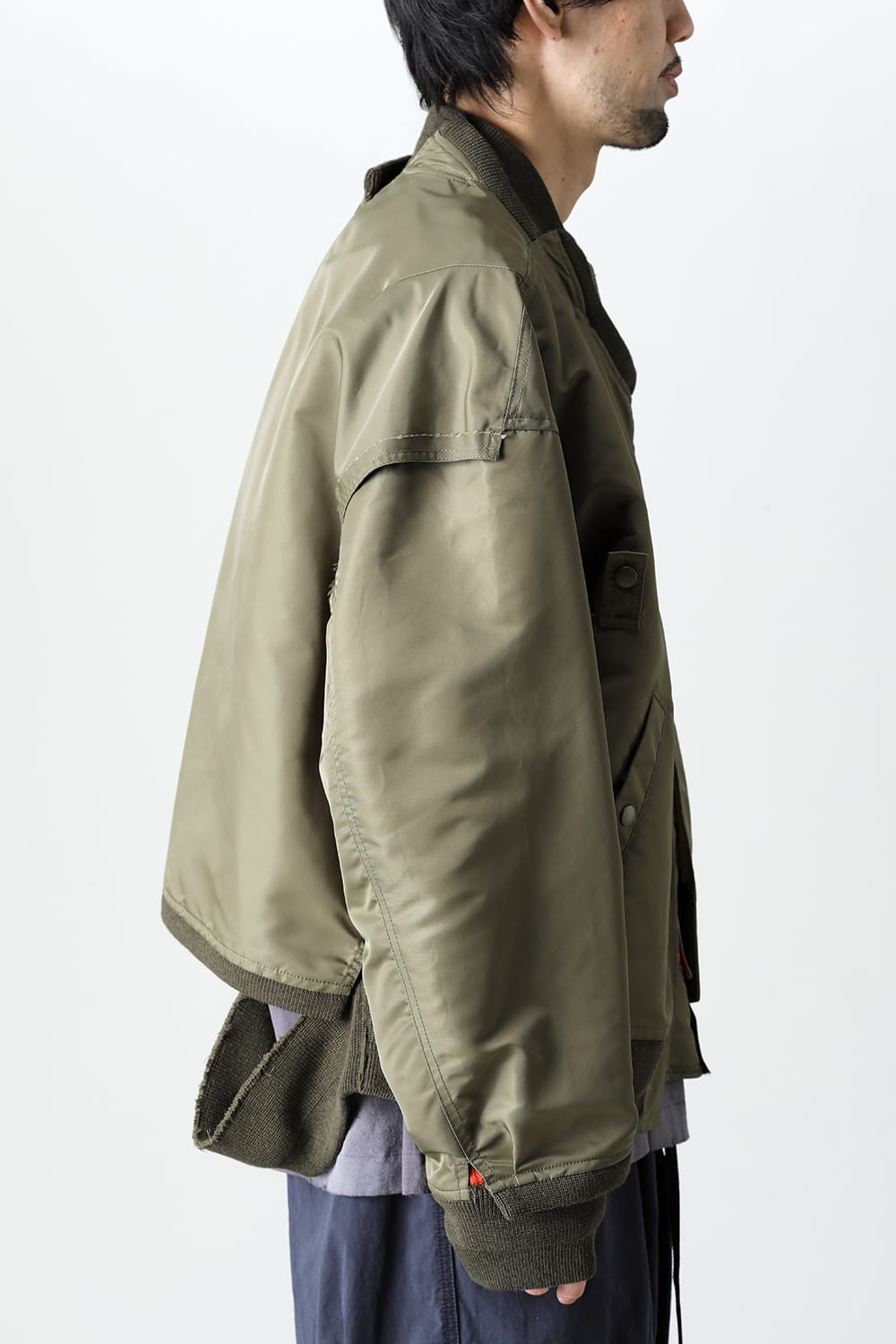 スライデット ピース MA-1 Khaki