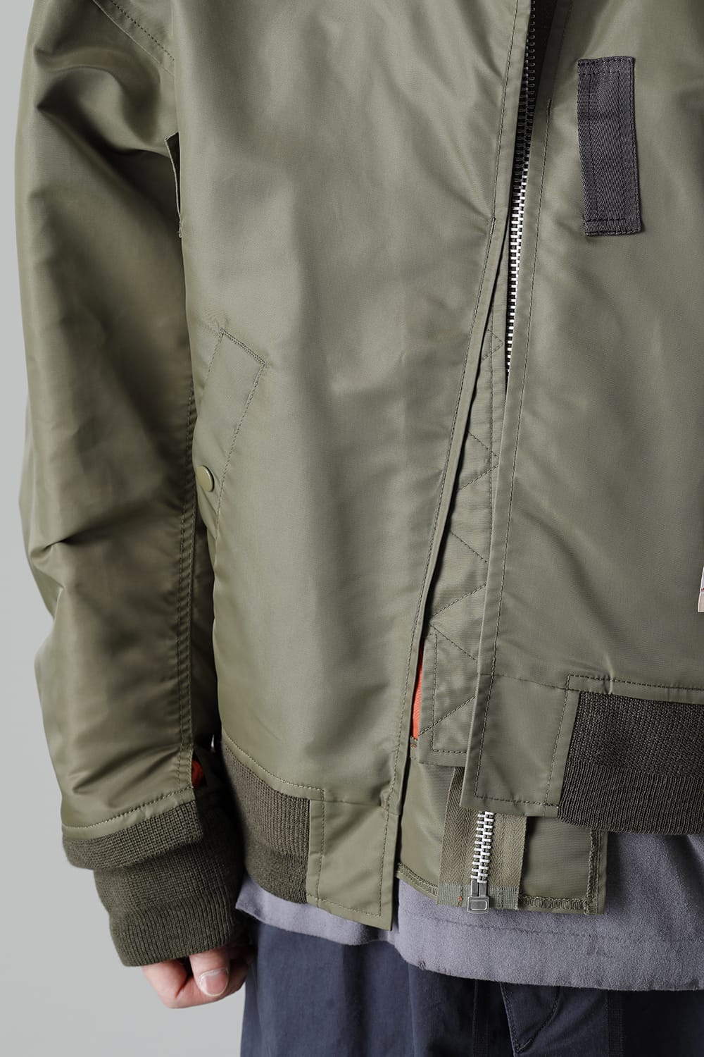 スライデット ピース MA-1 Khaki