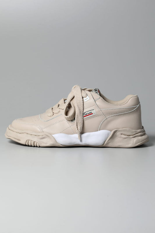 PARKER Original sole leather Low-Cut sneakers Beige